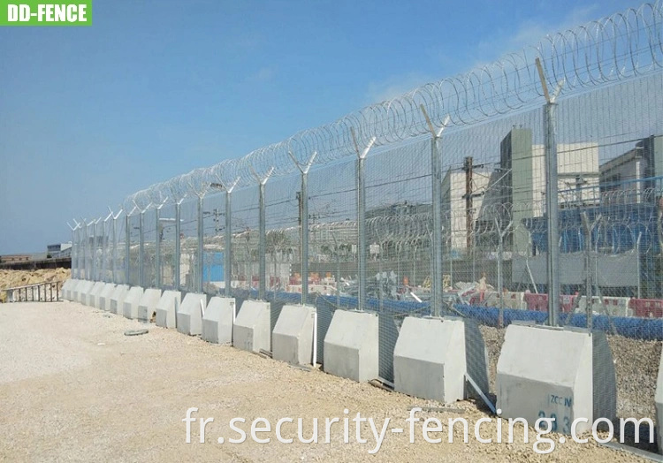 Sécurité élevée 358 354 Clôture de sécurité pour les aéroports de l'industrie Prison / prisons Zone à risque élevé